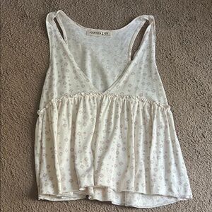 Boutique Cream Tank!
